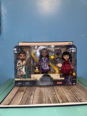 Disney Wish Asha, Dahlia & Magnifico Petite Gift Set